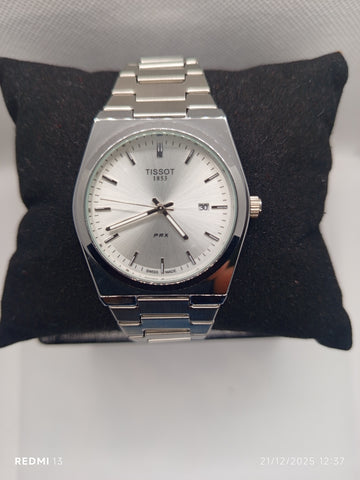 Tissot Prx 1853 Silver with white dail