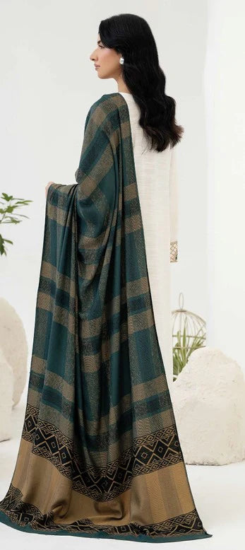 Johra Samama Unsitiched Peach Leather Embroidered 3pc