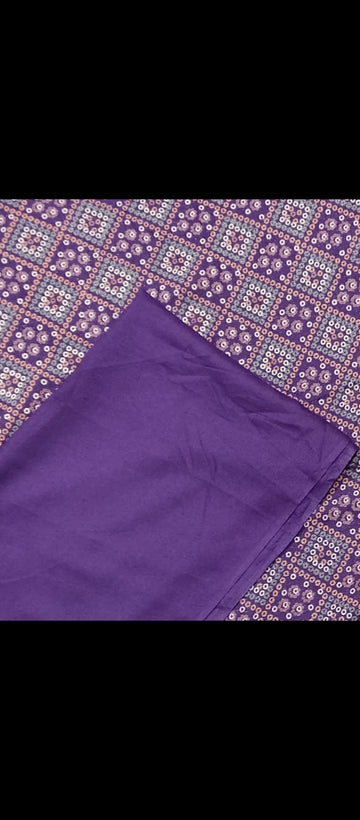 Unsitiched Print Dhanak Camki 2pc