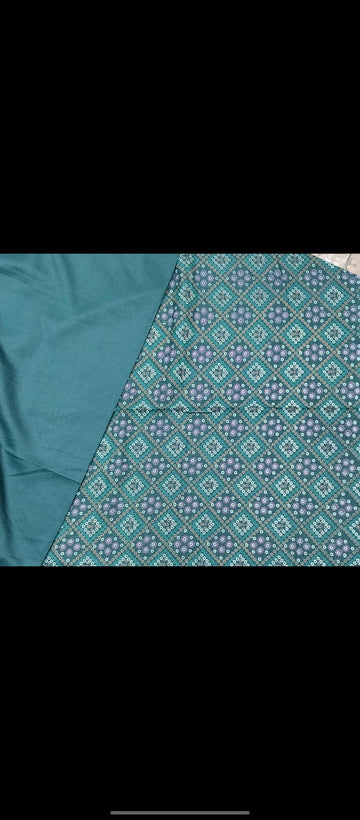 Unsitiched Print Dhanak Camki 2pc