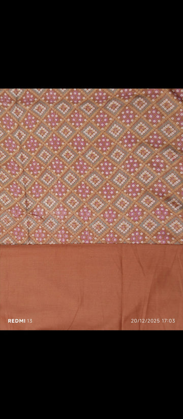 Unsitiched Print Dhanak Camki 2pc